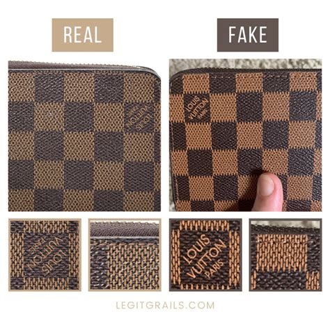 louis vuitton mens wallet fake or real|how to check if Louis Vuitton is real.